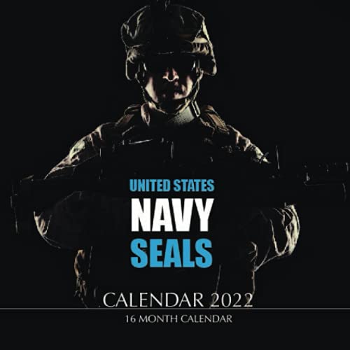 United States Navy Seals Calendar 2022 16 Month Calendar in Dubai