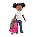 Emily Rose 14 Inch Doll Clothes Clothing Accessory | 3 PC Faux Fur Collar 14