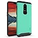 OnePlus 6 Case, TUDIA Slim-Fit Heavy Duty [Merge] Extreme Protection/Rugged but Slim Dual Layer Case for OnePlus 6 (Mint)