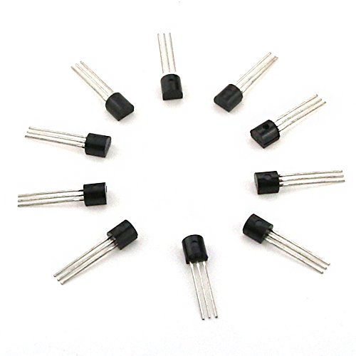 Hilitchi 250-Piece 10 Values NPN PNP Power General Purpose Transistors Assortment Kit - BC327-BC558