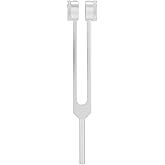 128Hz Tuning Fork Instrument,Tuning Fork, New Premium Grade Aluminium Alloy Diagnostic Ear Tuning Fork Sensory Tuning Fork, S
