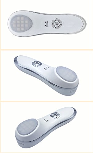 Facial Massager 6 Light Therapy Treatment Facial Beauty Skin Care Photon Therapy Vibration Massager For Whitening, Exfoliating,Pimple Zit Extractor All Skin Care