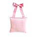 Girl's Tooth Fairy Pillow in Baby Pink Gingham Print Cotton