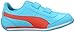 PUMA Kids Speed Light Up V PS Sneaker (Little Kid/Big Kid), Blue Atoll/Mandarine Red, 1.5 M US Little Kid