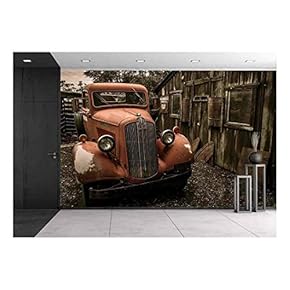 Jerome Arizona Ghost Town Mine and Red Old Truck Car