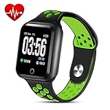 ZGPAX Smart Watch Activity Tracker, Fitness Tracker Waterproof Pedometer Wrist Watch for Women Men Kids with Heart Rate Monitor Sleep Monitor Step Counter Calorie Counter