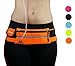 Dimok Running Belt Waist Pack - Water Resistant Runners Belt Fanny Pack for Hiking Fitness – Adjustable Running Pouch for Phones iPhone Android
