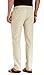 Mr.Zhang Men's Drawstring Casual Beach Trousers Linen Summer Pants