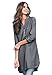 Ellos Women's Plus Size Striped Henley Tunic Oversized Long Top Wear with Leggings - 1X, Black Stripe