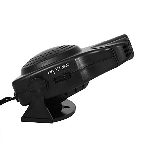 Vehicle Heater and Cooling Fan,12V 150W Portable Multifunctional Car Heating Cooling Fan Windscreen Demister Defroster for Car Vehicle Accessories Parts