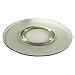 TamBee 8 Inch Aluminum Lazy Susan Heavy Duty Metal Rotating Hardware Turntable Bearings Ring 200mm Silver Turntable on Dining-table