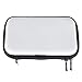 TNP New 3DS XL Case (White) Compact Travel EVA Hard Protective Carrying Bag Pouch Storing Cover Pack Zippered Sleeve Accessories for Nintendo 3DS XL LL and New 3DS LL Gaming Console [Nintendo 3DS]thumb 1