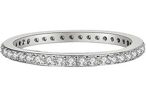 CUTEPUL Love Friendship Ring 18K Gold White Gold Rose Silver Plated Cubic Zirconia Titanium Steel Stainless Steel Commitment Ring Wedding Girl Jewelry Valentine's Day Sisters Friends Birthday Gift Ladies