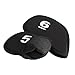StillCool Golf Head Covers 10PCS Club Iron Putter Headcovers Set Neoprene Black
