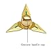 MNtech New Cool Four Spinner Fidget Aluminum Finger Stress Hand Desk Toy EDC ADHD Autism (Gold)