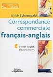 Correspondance commerciale français-anglais (Livres outils) (French Edition) by 