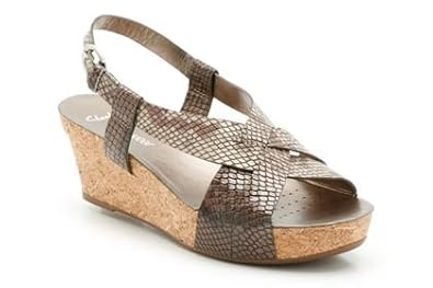 clarks snakeskin shoes