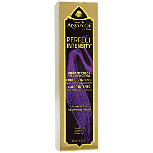 One 'n Only Perfect Intensity Neon Purple Semi Permanent Hair Color Neon Purple