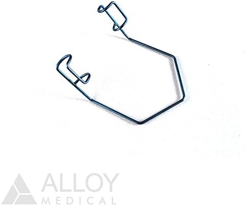 Barraquer Wire Eye Speculum, Titanium Child Medium 10mm Closed Blades, 5 cm Arm Length from Apex, Gentle Spring, FDA Approved (CSPT-017)