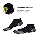 COOVAN 6 Pairs Athletic Ankle Socks, Low Cut Running Socks Arch Support Best Choice for Women