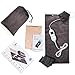 Electric Heating Pad for Back Pain, Cramps, Sore Feet, Legs & Knees – XL 12x24” – Soft Flexible Dry Moist Heat Therapy Mat with Auto Shut Off, 9 Temp Settings, Cover, Carry Case by InsiderBlue …