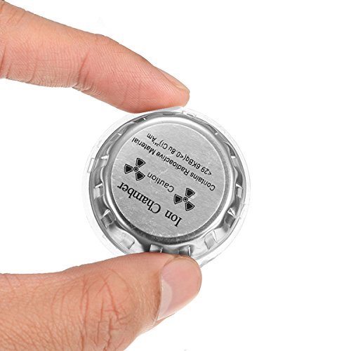 HITSAN Ion Chamber Metal Geiger Counter Check Fire Alarm Security System Source Smoke Tester Sensor One Piece