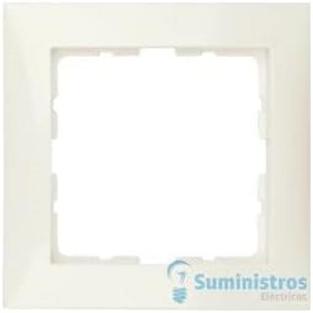 Hager S1 – Frame 1 Element White Brightness