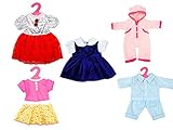Brynhildr 5 Pack 13-18 inch Doll clothes