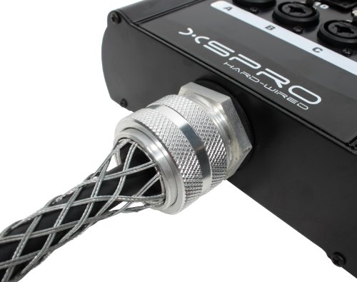 XSPRO 12 x 4 Channel 100' Pro Audio Stage Snake Combo XLR 1/4" Return 12x4x100 - Thumbnail 4