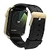 Smart Watch- Yarrashop Uwatch Smart Watch with Heart Rate Monitor Android Smart Watch Phone Sports Bluetooth Wristwatch With 3G magsensor gravity sensor Compatible With IOS & Android (Gold)