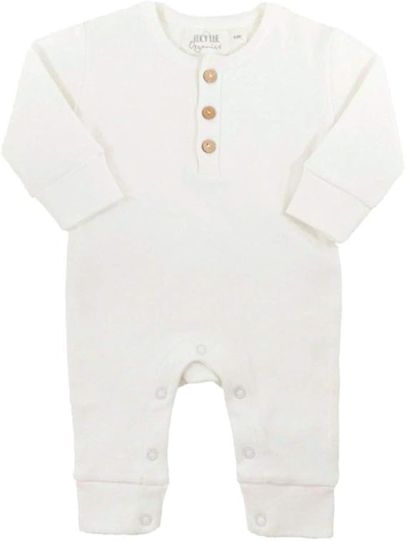 ivory baby romper