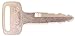 Ignition key for Nissan Forklift (Newer), Part Number 1A