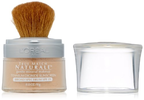 L'Oréal Paris True Match Loose Powder Mineral Foundation, Buff Beige, 0.35 oz.