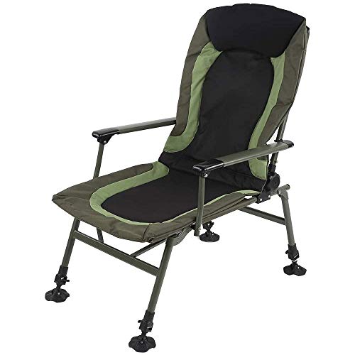 Generic002 Camping Stuhl Tragbare Angelstuhl Folding Angelstuhl Karpfstuhl mit Armlehnen für Outdoor Sketching Director…