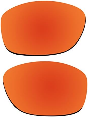 Replacement Fire Red Polarized Lenses for Oakley Pit Bull Sunglasses