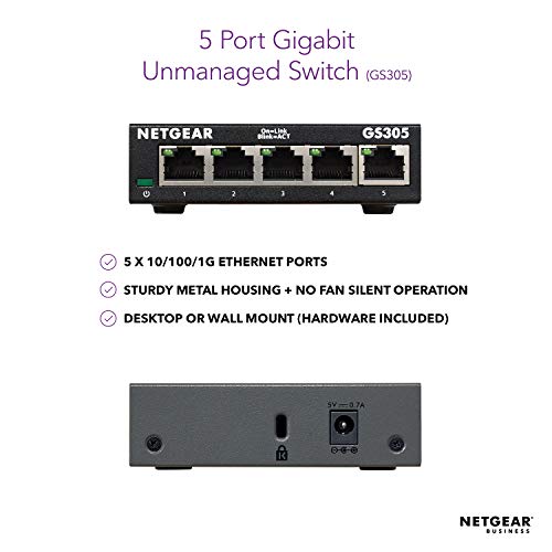 1 NETGEAR+Ethernet+Unmanaged+Internet+Splitter