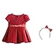American Girl Bitty Baby Merry & Bright Dress for 15