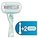 Gillette Venus Smooth Sensitive Women's Razor - 1 Handle + 2 Blade Refills