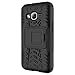 Samsung Galaxy J1 Mini Prime Case Remex Military Tires Leather and Kickstand with Shockproof and Anti-Scratch and Non-Slip Case for Samsung Galaxy J1 Mini Prime (Black)