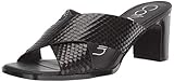 Calvin Klein Women's Dylan Heeled Sandal, Black