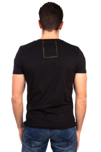 Amplified Herren kurzarm T-Shirt Ultimate La Rocka Asia Black Swarovski