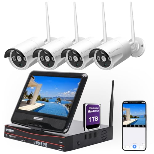 Cromorc 10CH Wireless Security Camera System