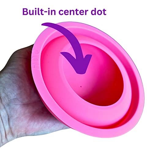 Rock Mold - Rock painting stencil - Silicone rock mold to make large perfectly smooth shape for Stone Art, Crafts, Dotting Mandala art - Happy Dotting Company - Design #4