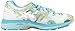 ASICS Women's Gel-Kayano 23 Running Shoe, White/Silver/Aquarium, 7 M US