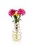 MODGY Expandable Flower Vase Plastic Decorative Modern Vases for Flowers Centerpieces Dining Table Decor Living Room Bathroom Wedding Office, Tippi Multicolor