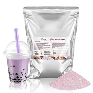 Bubble Tea Taro Milchteepulver – 1 KG | Authentisches Taro Teemischungspulver für Boba Tee | Hochwertige Zutaten ohne…