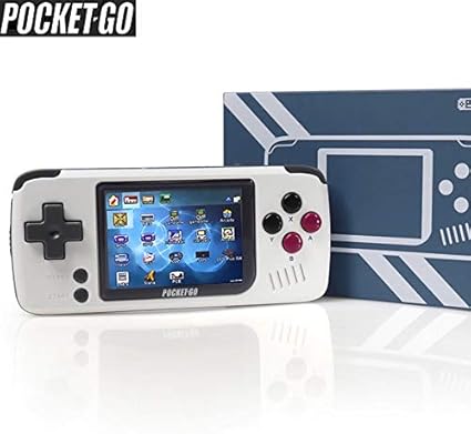 Amazon.com: PocketGo, consola de juegos retro, reproductores de juegos de mano, consola de videojuegos. Mini consola portátil de mano, batería de 1000 mAh.: Toys \u0026 Games