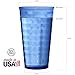 Splash 28-ounce Multi Color Plastic Cup Tumblers | Set of 8 in 4 Assorted Colors