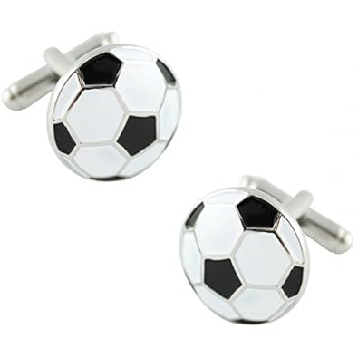 MasGemelos - Gemelos Balón de Fútbol Cufflinks: Amazon.es: Joyería