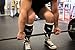 AlphaSport Knee Brace/Sleeves 7mm (1 Pair)(Black Large (37-40 cm)